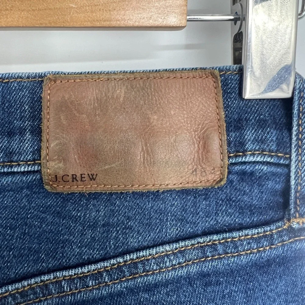 J.Crew 484 Slim Fit Jean Size 28x30 Stretch Dark Worn in Japanese‎ Denim J5025